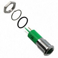 APEM Inc. - Q14P1CXXG110E - INDICATOR 110V 14MM PROM GREEN