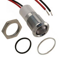 APEM Inc. - Q14P3CXXHW110E - LED PMI PROMINENT 110VAC WHITE