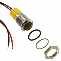 APEM Inc. - Q14P3CXXHY110E - LED PMI PROMINENT 110VAC YELLOW