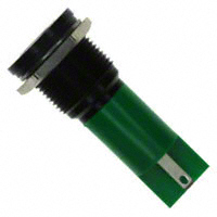 APEM Inc. - Q16F1BXXG12E - INDICATOR 12V 16MM FLUSH GREEN