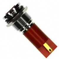 APEM Inc. - Q16F1CXXR110E - INDICATOR 110V 16MM FLUSH RED