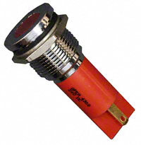 APEM Inc. - Q16F1CXXR24E - INDICATOR 24V 16MM FLUSH RED