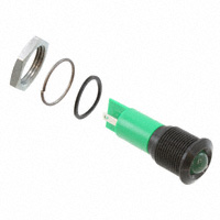 APEM Inc. - Q16P1BXXG110E - INDICATOR 110V 16MM PROM GREEN