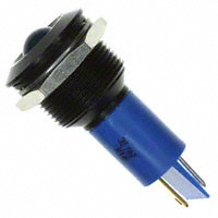 APEM Inc. - Q19P1BXXB24E - INDICATOR 24V 19MM PROMINENT BLU