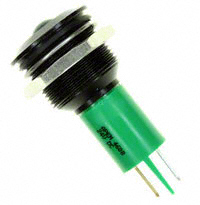 APEM Inc. - Q19P1BXXG24E - INDICATOR 24V 19MM PROMINENT GRN
