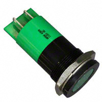 APEM Inc. - Q22F1BXXG110E - INDICATOR 110V 22MM FLUSH GREEN
