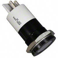 APEM Inc. - Q22F1BXXW24E - INDICATOR 24V 22MM FLUSH WHITE