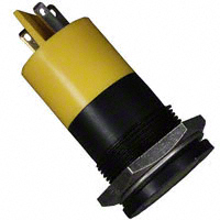 APEM Inc. - Q22F1BXXY24E - INDICATOR 24V 22MM FLUSH YELLOW