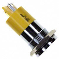 APEM Inc. - Q22F1CXXY12E - INDICATOR 12V 22MM FLUSH YELLOW