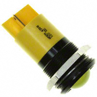 APEM Inc. - Q22P1BXXY12E - INDICATOR 12V 22MM PROMINENT YEL