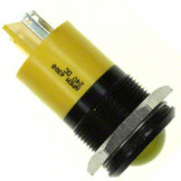 APEM Inc. - Q22P1BXXY24E - INDICATOR 24V 22MM PROMINENT YEL