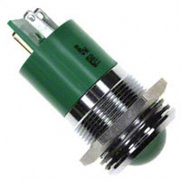 APEM Inc. - Q22P1CXXG110E - INDICATOR 110V 22MM PROM GREEN