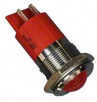 APEM Inc. - Q22P1CXXR24E - INDICATOR 24V 22MM PROMINENT RED