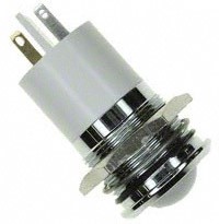 APEM Inc. - Q22P1CXXW110E - INDICATOR 110V 22MM PROM WHITE