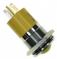 APEM Inc. - Q22P1CXXY12E - INDICATOR 12V 22MM PROMINENT YEL