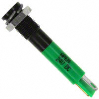 APEM Inc. - Q6F1BXXG24E - INDICATOR 24V 6MM FLUSH GREEN