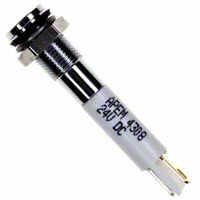 APEM Inc. - Q6F1CXXW24E - INDICATOR 24V 6MM FLUSH WHITE