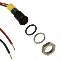 APEM Inc. - Q6F3BXXY12E - LED PM INDICATOR FLUSH YLW