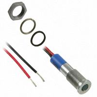 APEM Inc. - Q6F3CXXB12E - LED PANEL MOUNT INDICATOR BLUE