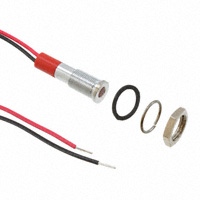 APEM Inc. - Q6F3CXXR24E - LED PANEL MOUNT INDICATOR RED