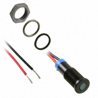 APEM Inc. - Q6F7BXXB02E - LED PM INDICATOR FLUSH BLUE