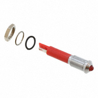 APEM Inc. - Q6P1CXXR12E - INDICATOR 12V 6MM PROMINENT RED
