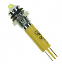 APEM Inc. - Q6P1CXXY12E - INDICATOR 12V 6MM PROMINENT YEL