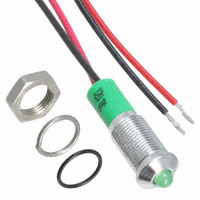 APEM Inc. - Q6P3CXXG12E - LED PANEL MOUNT INDICATOR GRN