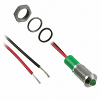 APEM Inc. - Q6P3CXXG24E - LED PANEL MOUNT INDICATOR GRN