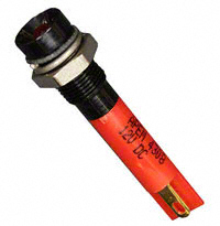 APEM Inc. - Q6R1BXXR12E - INDICATOR 12V 6MM RECESSED RED