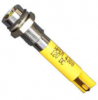 APEM Inc. - Q6R1CXXY12E - INDICATOR 12V 6MM RECESSED YEL