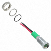 APEM Inc. - Q6R3CXXG12E - LED PM INIDCATOR RECESSED GREEN