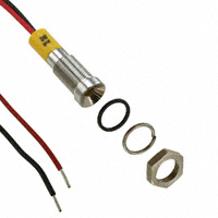 APEM Inc. - Q6R3CXXY24E - LED PANEL MOUNT INDICATOR YLW