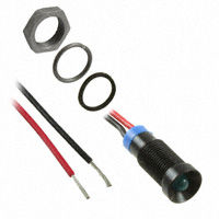 APEM Inc. - Q6R7BXXB02E - LED PM INDICATOR RECESSED BLUE