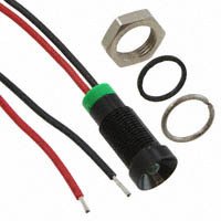 APEM Inc. - Q6R7BXXG02E - LED PM INIDCATOR RECESSED GREEN