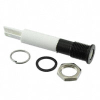 APEM Inc. - Q8F1BXXHW02E - 8MM FLSH BLK CHRM HYPR WHT 2VDC