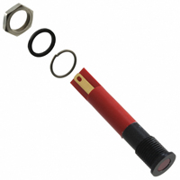 APEM Inc. - Q8F1BXXR110E - INDICATOR 110V 8MM FLUSH RED