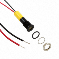 APEM Inc. - Q8F3BXXY24E - LED PM INDICATOR FLUSH YELLOW