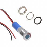 APEM Inc. - Q8F3CXXB24E - LED PM INDICATOR FLUSH BLUE