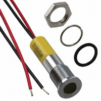 APEM Inc. - Q8F3CXXHY110E - LED PMI FLUSH 110VAC YELLOW