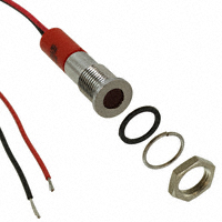 APEM Inc. - Q8F3CXXR24E - LED PM INDICATOR FLUSH RED