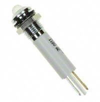APEM Inc. - Q8P1CXXW110E - INDICATOR 110V 8MM PROMINENT WHT