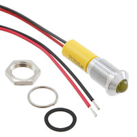 APEM Inc. - Q8P3CXXHY110E - LED PMI PROMINENT 110VAC YLW