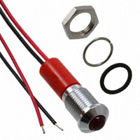 APEM Inc. - Q8P3CXXR24E - LED PM INDICATOR PROMINENT RED