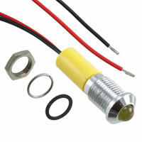 APEM Inc. - Q8P3CXXY12E - LED PM INDICATOR PROMINENT YLW