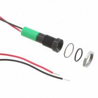 APEM Inc. - Q8R3BXXHG110E - LED PMI RECESSED 110VAC GREEN