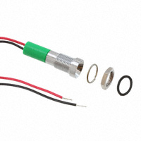 APEM Inc. - Q8R3CXXG12E - LED PM IND RECESSED GREEN