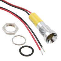 APEM Inc. - Q8R3CXXHY110E - LED PMI RECESSED 110VAC YELLOW