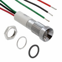 APEM Inc. - Q8R3CZZRYG12E - LED PMI RECESSED GR/RD/YLW