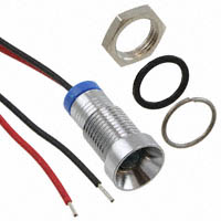 APEM Inc. - Q8R7CXXB02E - LED PANEL MOUNT INDICATOR BLUE